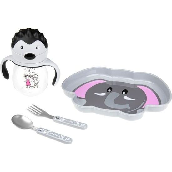 Dětský talířek Akuku SLON