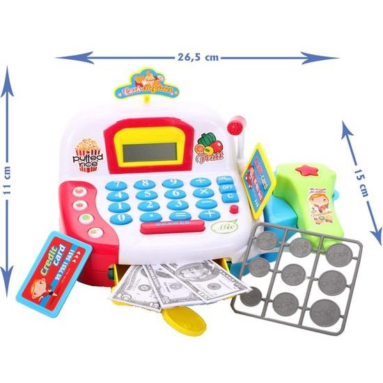 Dětská elektronická pokladna s LED displejem Lovely Cash