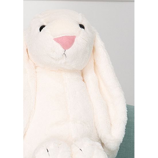 Plyšový králík Figo 100 cm krémový