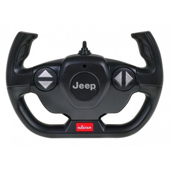 Rastar auto na dálkové ovládání Jeep Wrangler Rubicon 1:14 černé