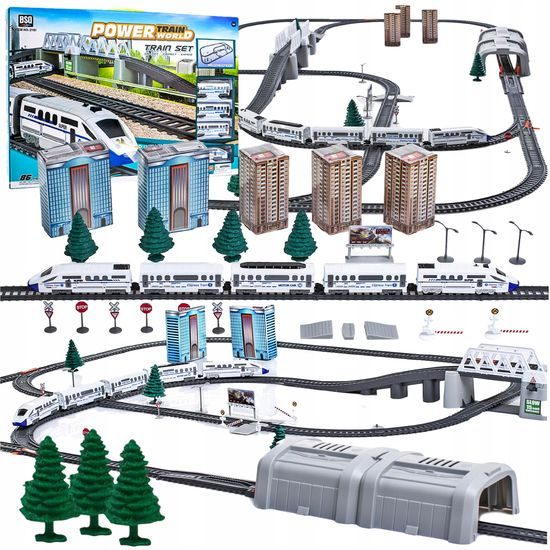 Doris XXL vláčkodráha na baterie Power Train 914 cm