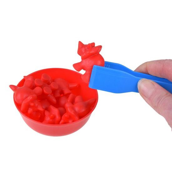 Dětská ukládačka Veselí dinosauři 48 kusů