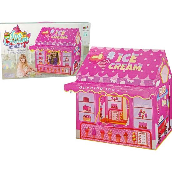 Zmrzlinový stan Princess Lights Stars