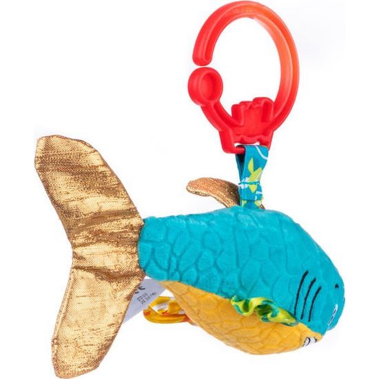 Bali Bazoo Závěsná hračka na kočárek Shark, tyrkys