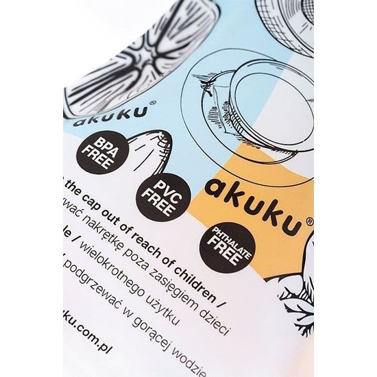 Akuku Klasické plnitelné kapsičky, 150 ml - 5 ks