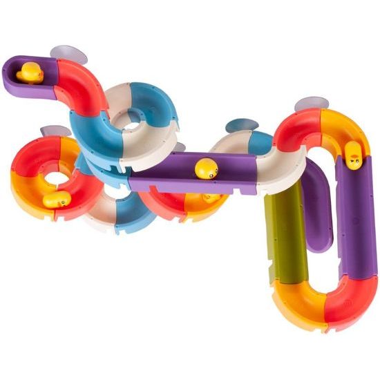 Dětská kuličková dráha do vany Kačenky 48 dílků