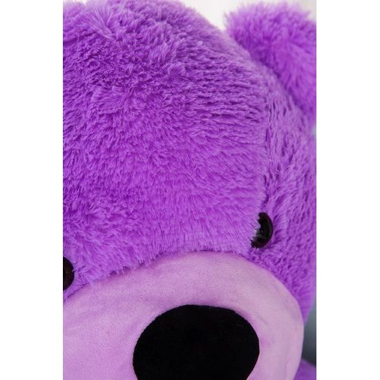 Plyšový medvěd Kvído 160 cm fialový