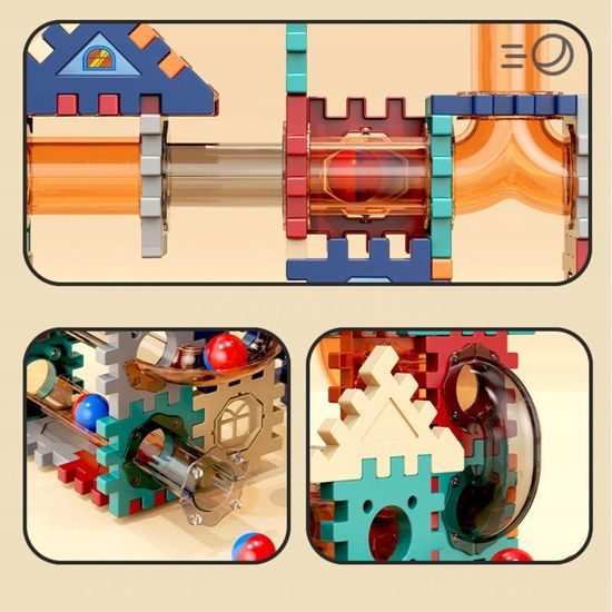 Doris dětská kuličková dráha 335 dílků Pipeline Rolling