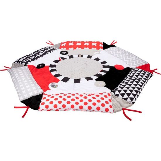 CANPOL 68/077 Plyšová hrací podložka Sensory Toys