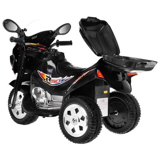 Elektrická tříkolka Racing Black