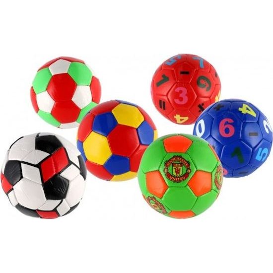 Míč fotbalový malý junior nafouknutý - mix barev