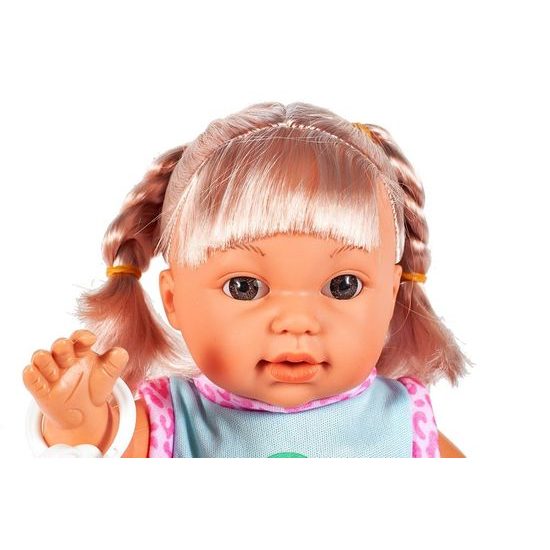 Interaktivní panenka s nosítkem Baby Doll 30 cm