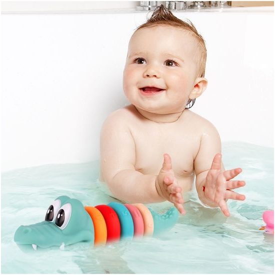 Senzorické kroužky pro nejmenší Color Crocodille