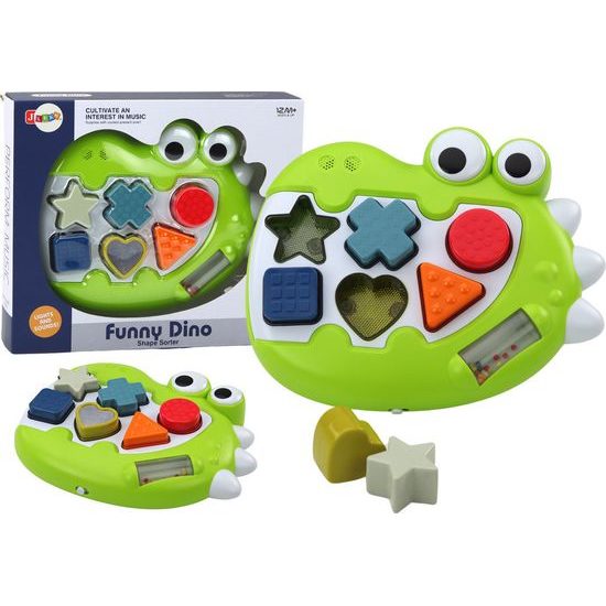 Ukládání tvarů s melodii, Dinosaurus