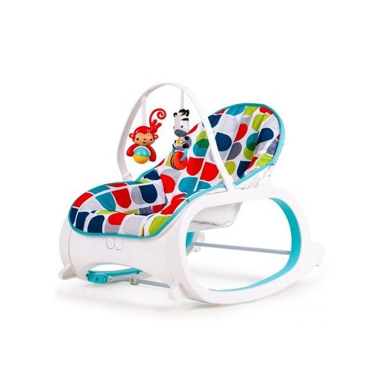 Ecotoys kojenecké lehátko 3v1 s vibracemi a hudbou Animal 10