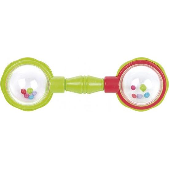 Canpol babies Kousátko s chrastítkem - ČINKA - zelené