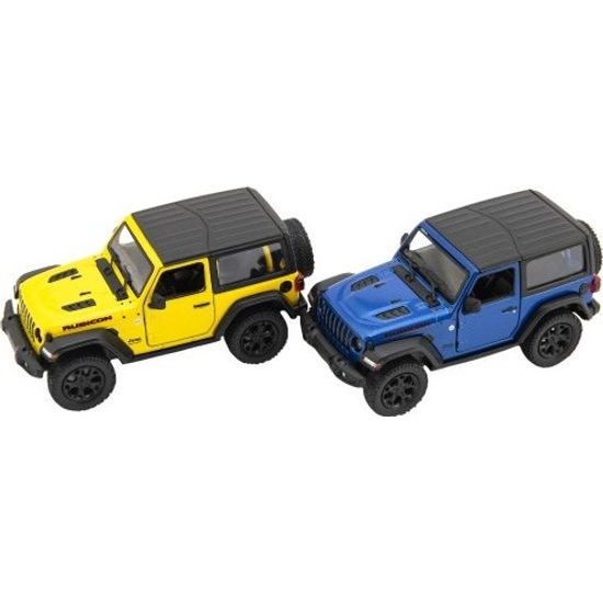 Auto Kinsmart Jeep Wrangler 2018 pevná střecha - mix 4 barvy