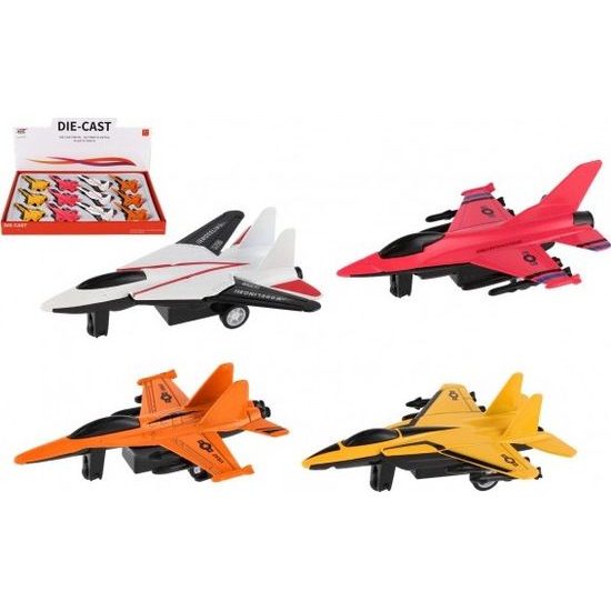Letadlo/stíhačka MIX 4 barvy