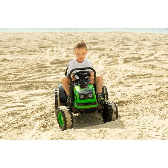 Elektrický traktor Hector červený