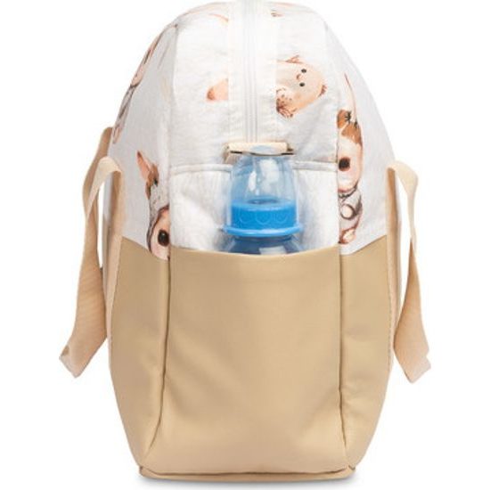 Taška na kočárek Králiček, meruňková