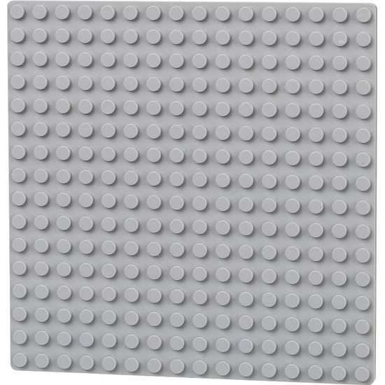 LW Toys Oboustranná deska 16 x 16 (bodů) - světle šedá