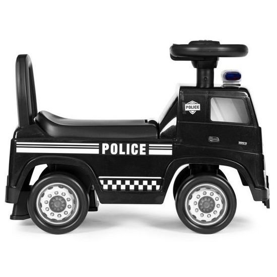 Dětské mini odrážedlo se zvuky Mercedes Actros - černé