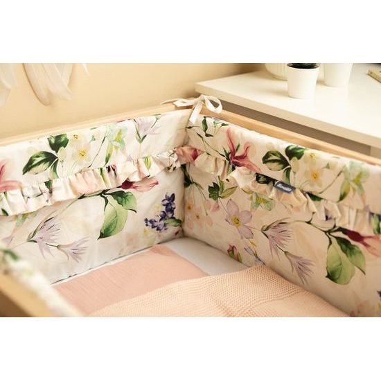 Ochranný mantinel do postýlky Sensillo - Magnolie