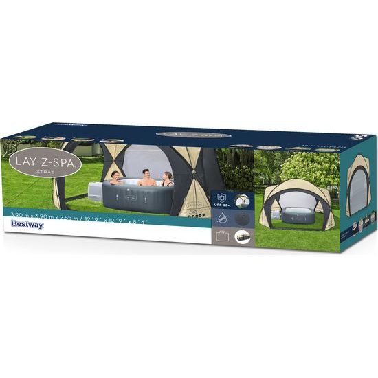 Stan na vířivku Bestway 60305 LAY-Z-SPA Xtras Pavilion 390 x 390 x 255 cm