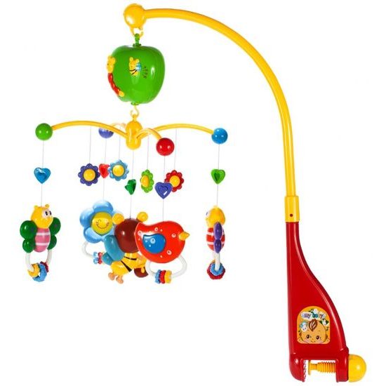 Kolotoč nad postýlku s melodiemi Little Bee