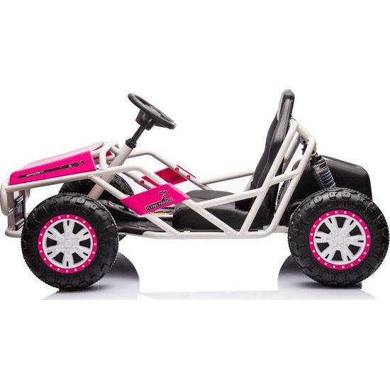 Elektrické autíčko Buggy A8812 24V růžové