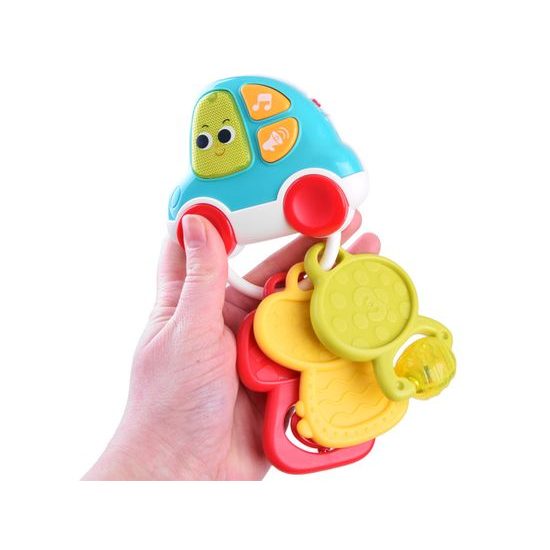 Huile Toys interaktivní dětské klíče se světly a zvuky Car Keychain