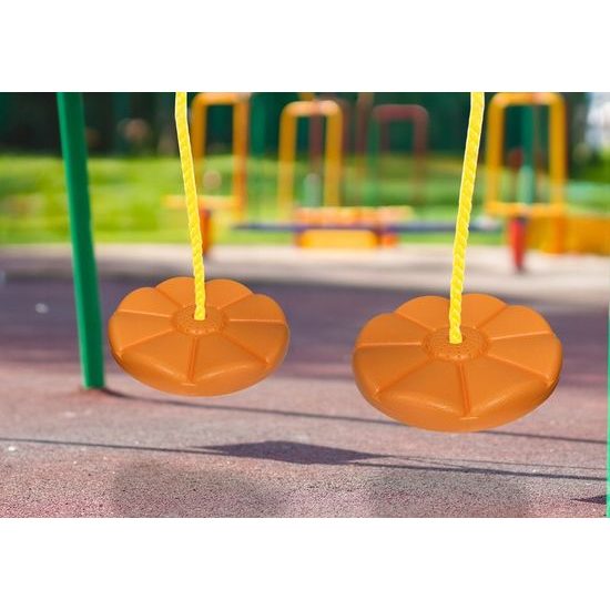 Dětská kulatá houpačka King Sport - oranžová