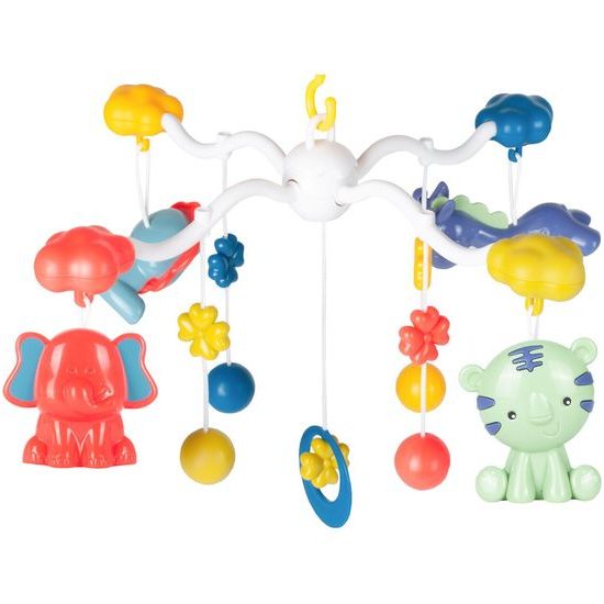 Kolotoč nad postieľku s projektorom a diaľkovým ovládaním Bed Bell