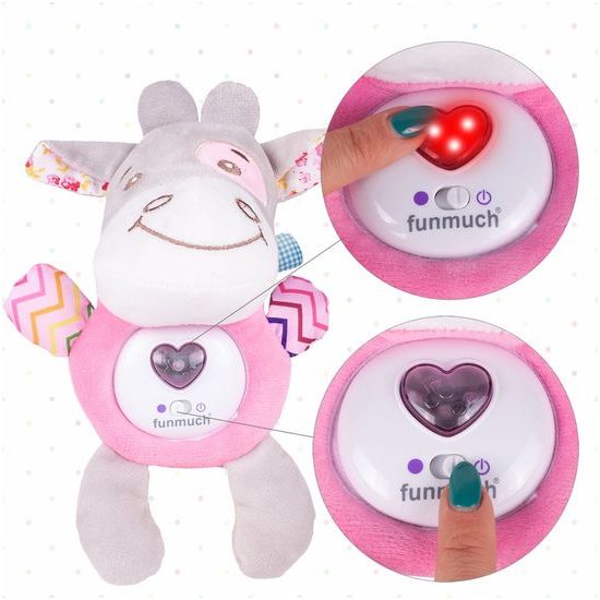 Interaktivní plyšová kravička Baby Calm