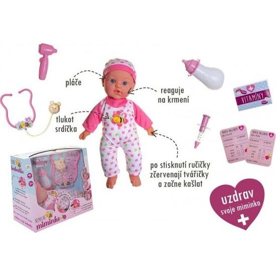Miminko nemocné - s doplňky na baterie