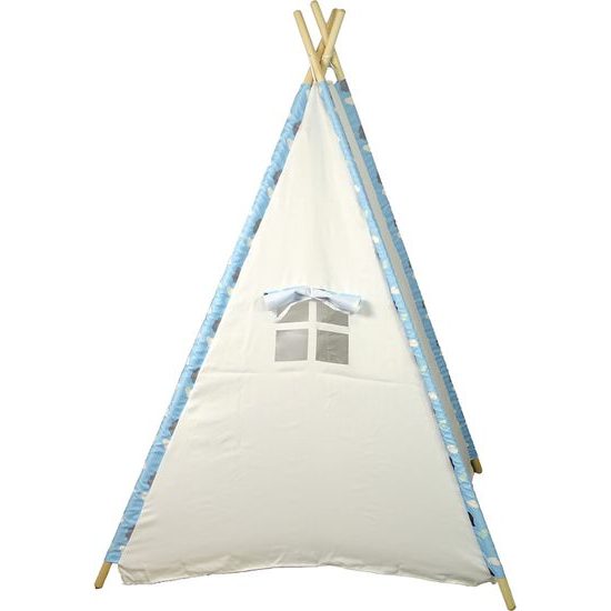 Teepee stan s mráčky voděodolný