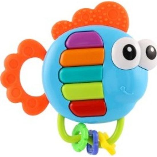 Chrastítko na baterie - rybička