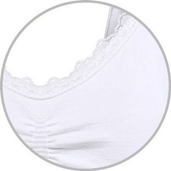 Kojící podprsenka D70-75 bílá