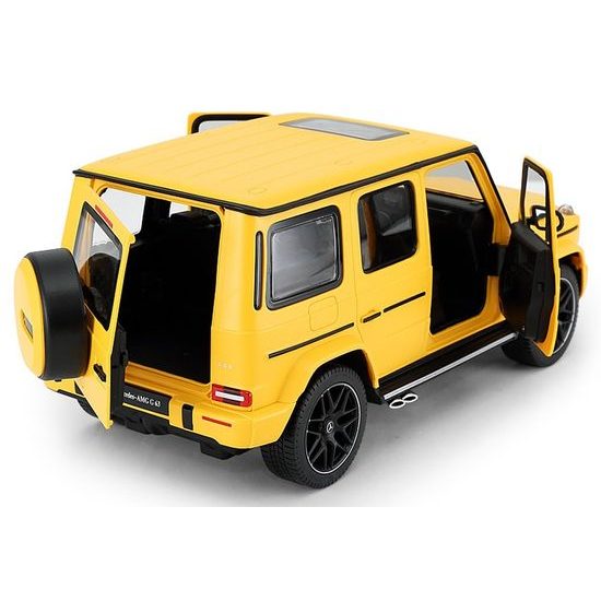 Rastar auto na dálkové ovládání Mercedes Benz G63 1:14 žluté