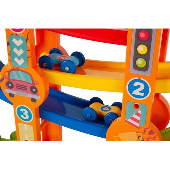 Skluzavka se 6 autíčky Krokodýl