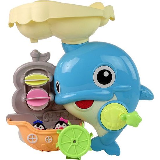 Hračka do vany - kolotoč delfín