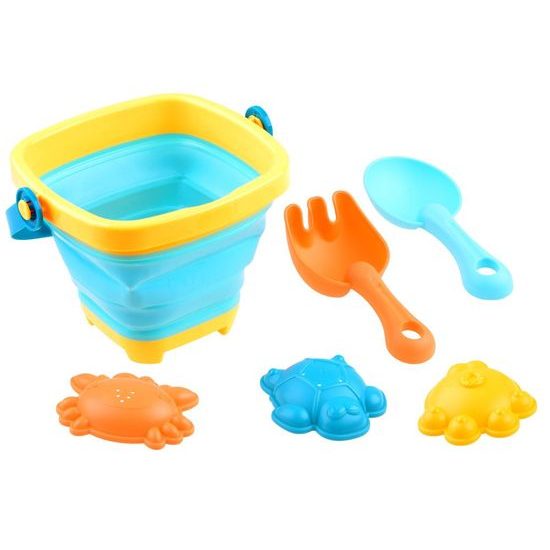 Haunger sada na písek se skládacím kyblíčkem Folding Bucket