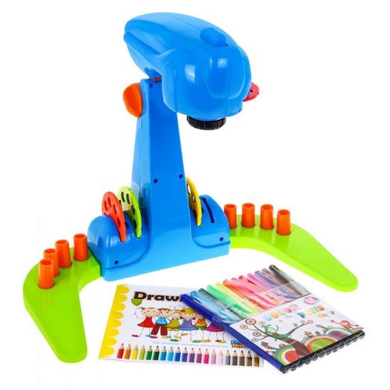 Projektor s kreslící tabulkou a 32 šablonami Draw Projector
