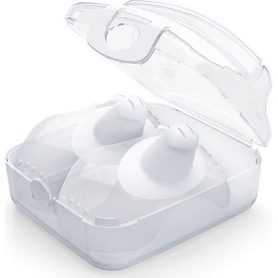 Chránič bradavek SkinToSkin silikon 2 ks, M / L