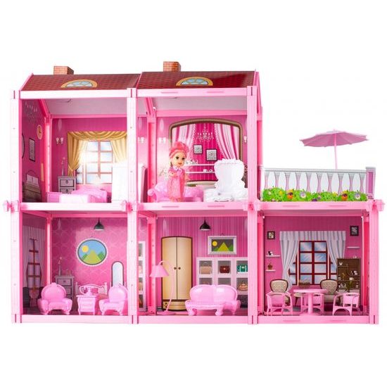 Domeček pro panenky Dream House + panenka