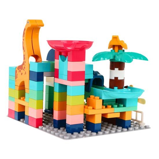 Dětská kuličková dráha s dinosaury 112 dílků Dino Party