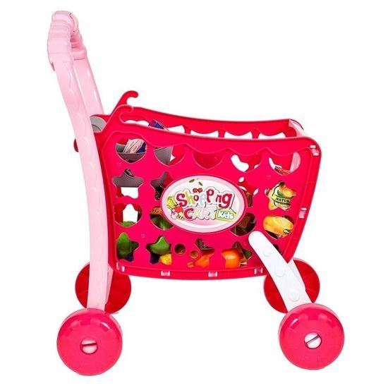 Dětský nákupní košík s příslušenstvím Shopping Chart 3v1