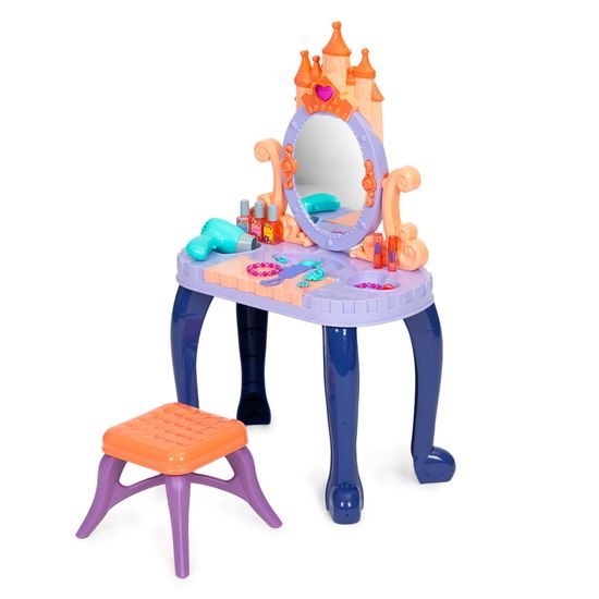 Dětský toaletní stoleček s klavírem a příslušenstvím Funny Dresser