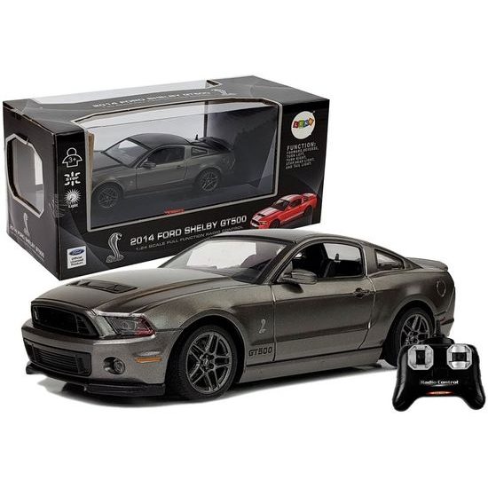 Autíčko na dálkové ovládání Ford Shelby GT500 1:24 stříbrné