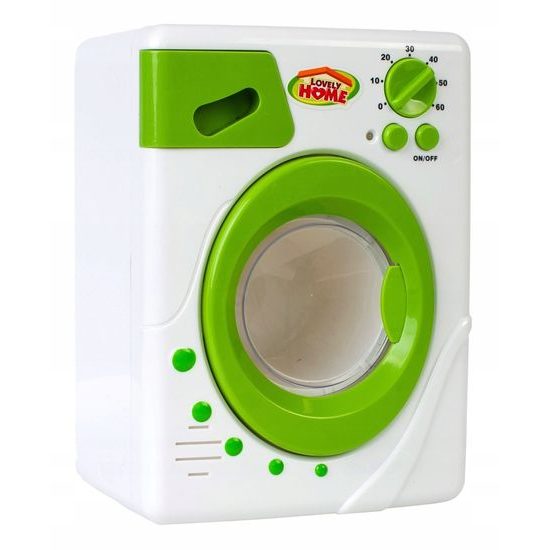 Doris dětská pračka na baterie My Home zelená